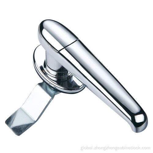 Door Handle With Lock And Key High Quality Zinc Alloy Swing Door Lever Handle Supplier